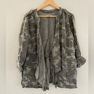 Knox Rose Camouflage Cardigan Jacket